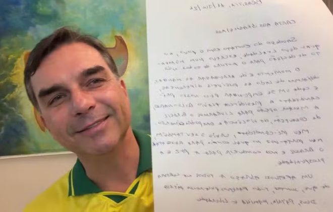 flavio bolsonaro carta
