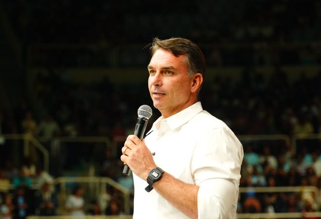 Foto: Charles Vieira/Flickr Flavio Bolsonaro