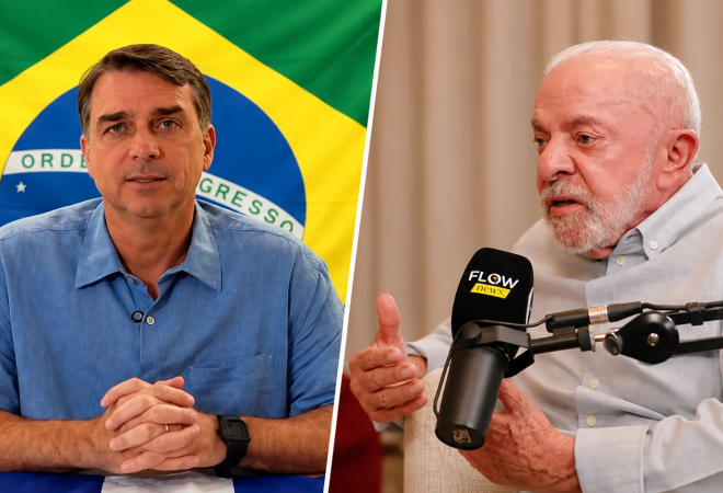 flavio e lula fora do debate