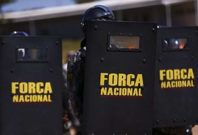 Cerimônia de  entrega de itens de segurança para 23 estados e o Distrito Federal. Os bens, que fazem parte do acervo da Força Nacional de Segurança Pública.