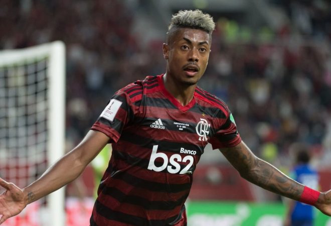 Doha 17 12 2019-Bruno Henrique brilhou mais uma  vez e Flamengo venceu  o Al Hilal de virada e volta à final do Mundial foto Aleanddre Vidal/Flamengo