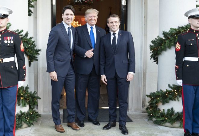 fotos publicas_trudeau_ trump_macron