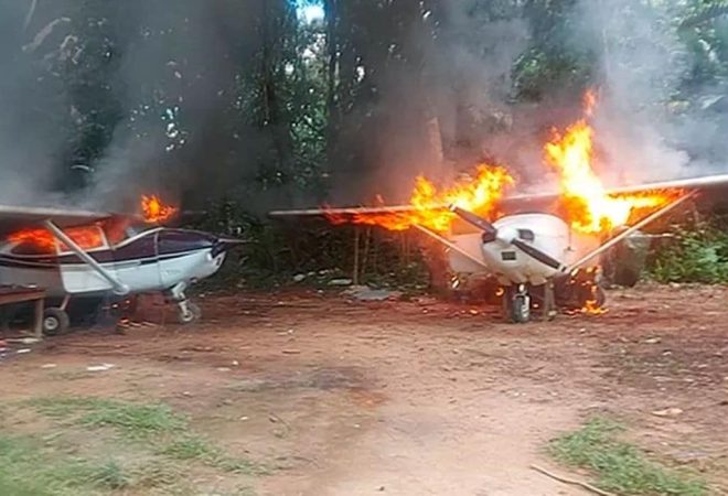 garimpo avioes apreendidos pf