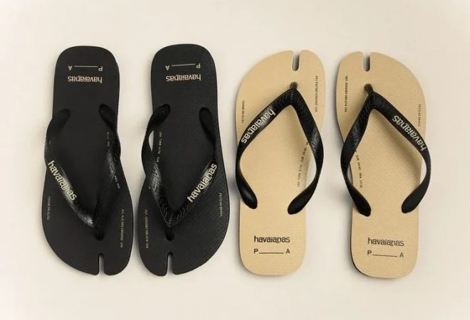 Semana de Moda Masculina de Paris: Havaianas se uniu pela primeira vez à P. Andrade (Havaianas/Divulgação)