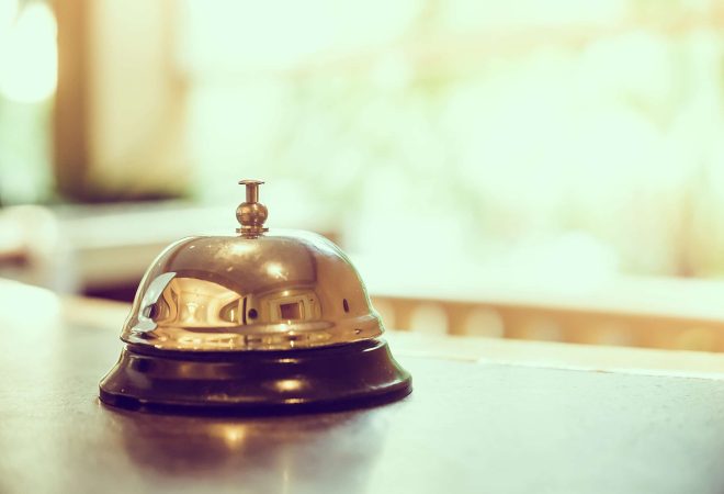 Hotel bell - vintage filter