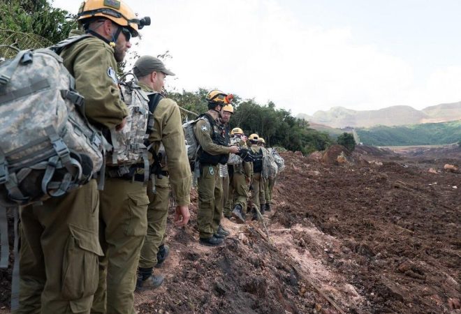 Militares israelenses começam hoje resgate de vítimas em Brumadinho