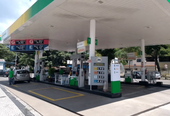 posto de gasolina petrobras
