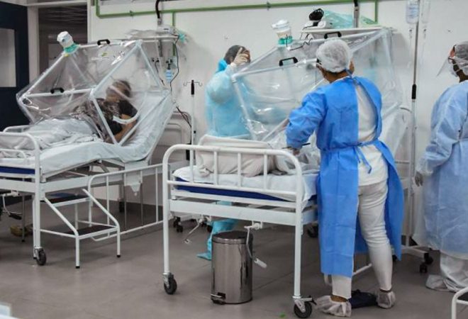 UTI pandemia internação