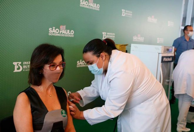 São paulo vacinação pandemia