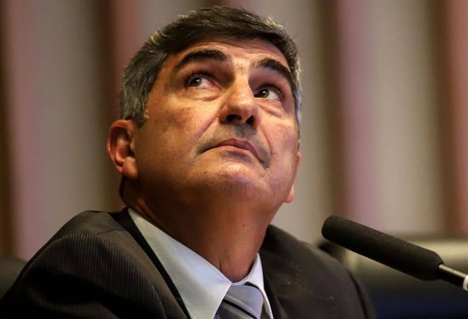 Brasília (DF) 04/09/2023 - O general de Divisão Carlos José Russo Assumpção Penteado, presta depoimento na  CPI da Câmara Legislativa do Distrito Federal que investiga os atos de 8 de janeiro.
Foto: Antônio Cruz/Agência Brasil