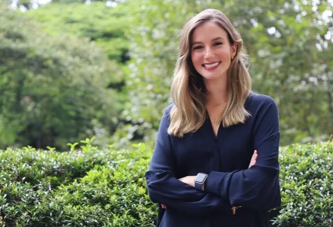 Luana Lopes Lara, cofundadora da plataforma Kalshi