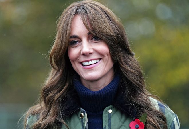 MORAY, SCOTLAND - NOVEMBER 02: Catherine, Princess of Wales, known as the Duchess of Rothesay when in Scotland, visits Outfit Moray, an award-winning charity delivering life-changing outdoor learning and adventure activity programmes to young people on November 02, 2023 in Moray, Scotland. Prince William, Duke of Rothesay and Catherine, Duchess of Rothesay are visiting Scotland to meet organisations supporting rural communities and those working provide mental health support to young people through access to the outdoors and practical learning. (Photo by Jane Barlow - WPA Pool/Getty Images)