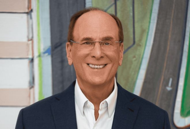O CEO da BlackRock, Larry Fink. Foto: Divulgação