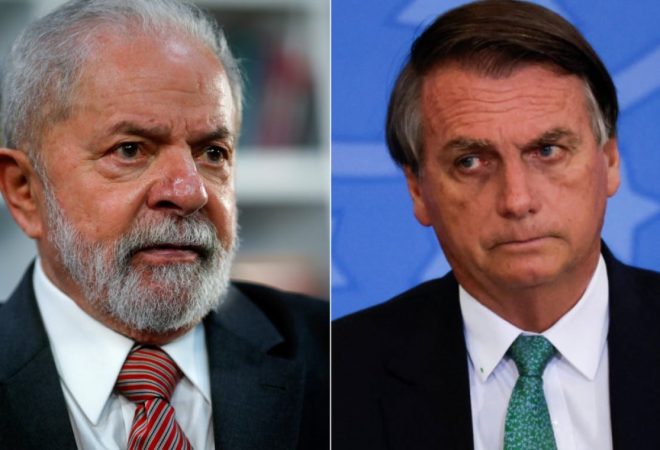 lula e bolsonaro