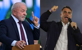 lula e flavio bolsonaro