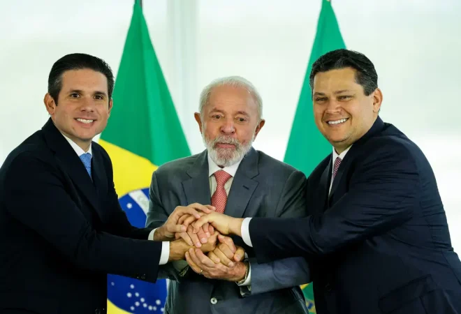 lula, motta e alcolumbre