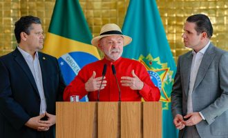 lula, motta e alcolumbre