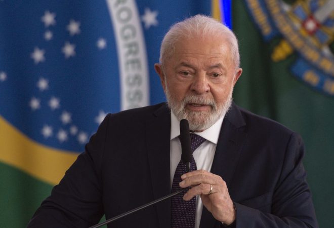 Brasília (DF), 21/07/2023 - O presidente Luiz Inácio Lula da Silva durante lançamento do Programa de Ação na Segurança (PAS), no Palácio do Planalto. Foto: Marcelo Camargo/Agência Brasil