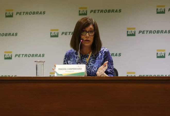 A presidente da Petrobras, Magda Chambriard. Foto: Fernando Frazão/Agência Brasil