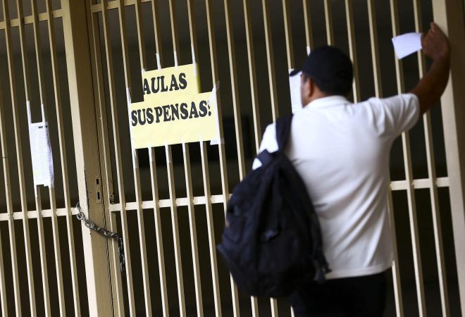 Governo do DF suspende aulas para evitar ampliação de casos do novo corona vírus.