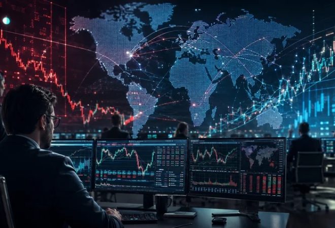 Mercado financeiro: possíveis impactos de decisão americana (Imagem ilustrativa / Gerada por inteligência artificial)