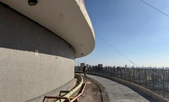 Vista privilegiada: terraço do Copan voltará a receber visitantes em projeto que busca ampliar o uso cultural e turístico do edifício (Guilherme Gonçalves)