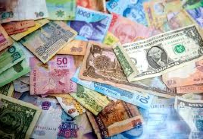 moedas estrangeiras