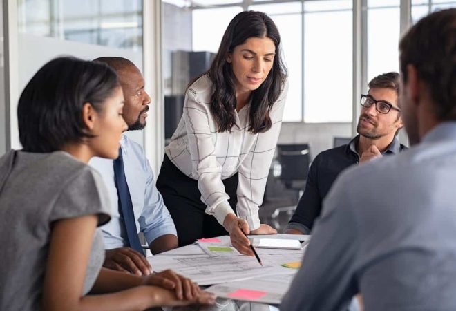mulheres corporativo