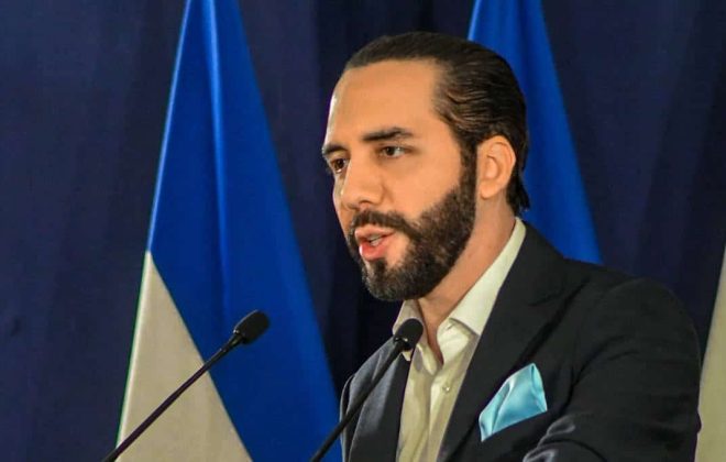 Nayib Bukele el salvador