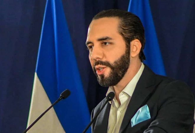 Nayib Bukele el salvador