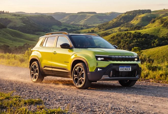 novo jeep avenger frente