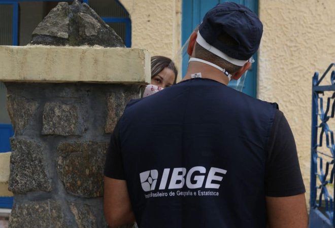 O IBGE (Instituto Brasileiro de Geografia e Estatística) faz primeiro teste preparatório do Censo Demográfico 2022, na Ilha de Paquetá, no Rio de Janeiro.