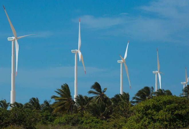 Usina de Energia Eólica (UEE) em Icaraí, no Ceará (CE)