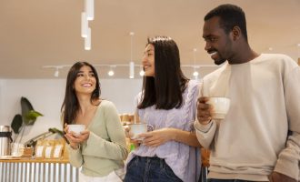 people-drinking-coffee-spacious-cafeteria