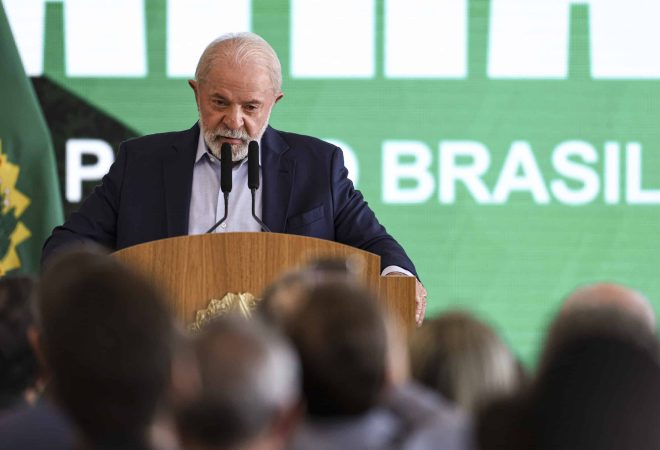 Brasília (DF), 01/07/2025 - O presidente Luiz Inácio Lula da Silva participa do lançamento do Plano Safra 2025/26, no Palácio do Planalto. Foto: Marcelo Camargo/Agência Brasil