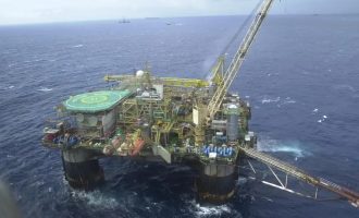 Plataforma da Petrobras. Foto: Agência Brasil