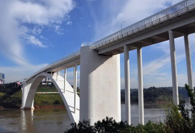 Ponte da Amizade entre Brasil e Paraguai. Foto: Divulgação/Dnit