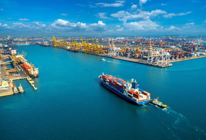 porto navio exportação balança comerical