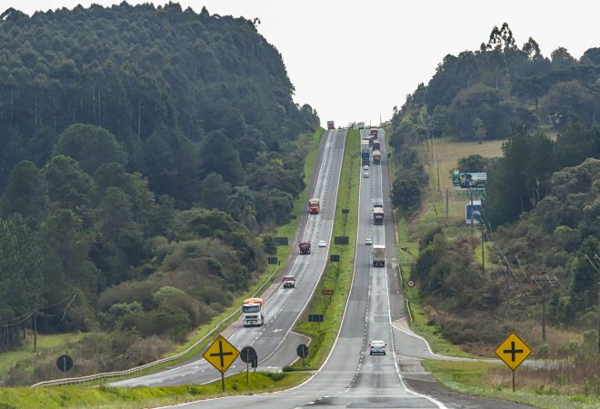Piraí do Sul, 31 de agosto de 2023 - PR 151, entre Ponta Grossa e Sengés, no trecho em Piraí do Sul.