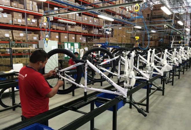 produção biciletas manaus