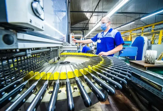produção indústria emprego