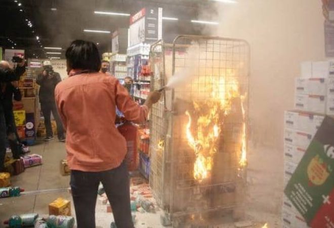 protesto carrefour