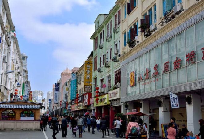 rua-de-commerical-xiamen-china-38281247
