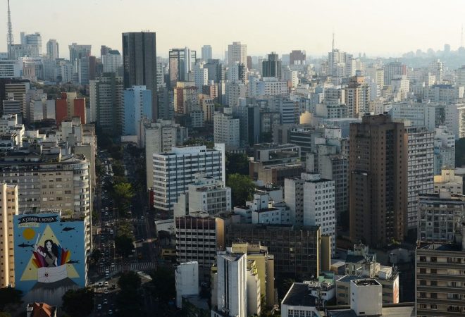 Vista do Edifício Copan, região central