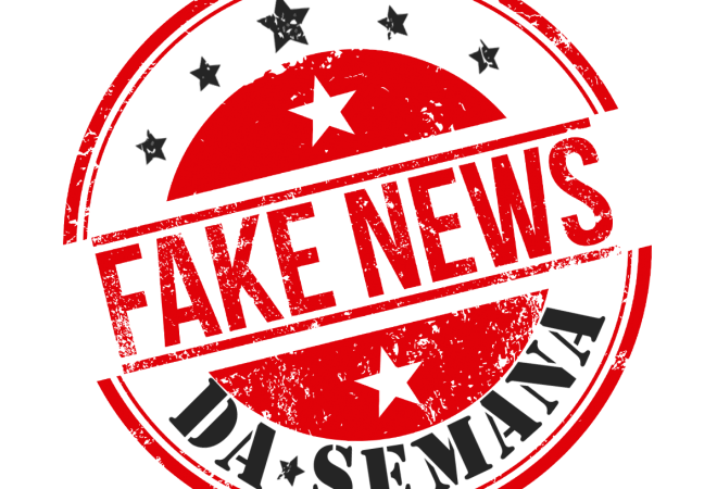 selo fake news da semana VA