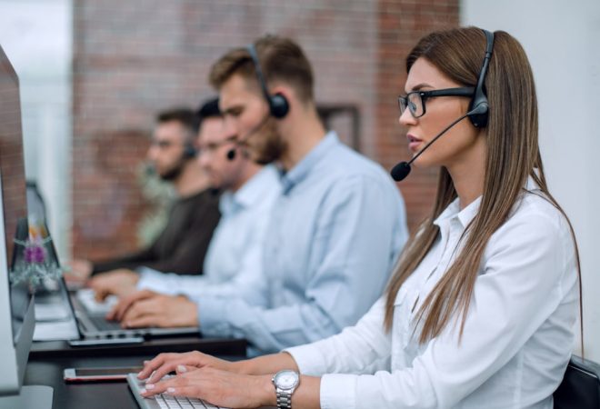 Young,Employee,Call,Center,Talking,With,The,Client