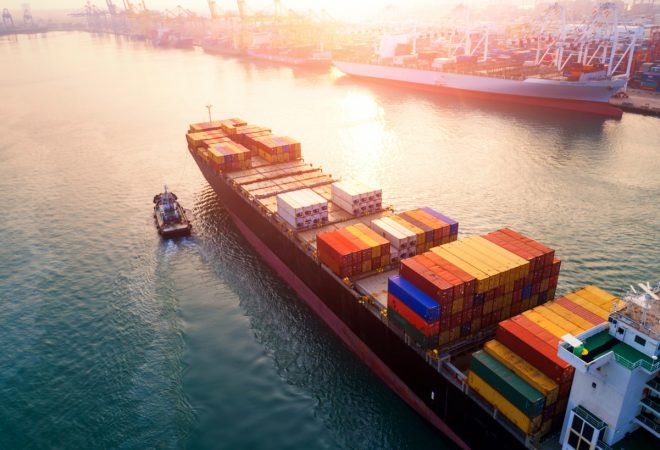 shipyard container mundial comercio