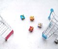 shopping-cart-miniature-with-mini-presents