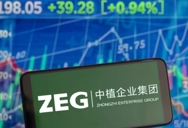 Jakarta,-,November,28,,2023:,Zhongzhi,Enterprise,Group,Logo,Seen