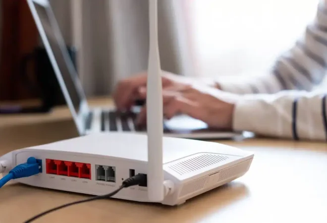 sinal internet modem